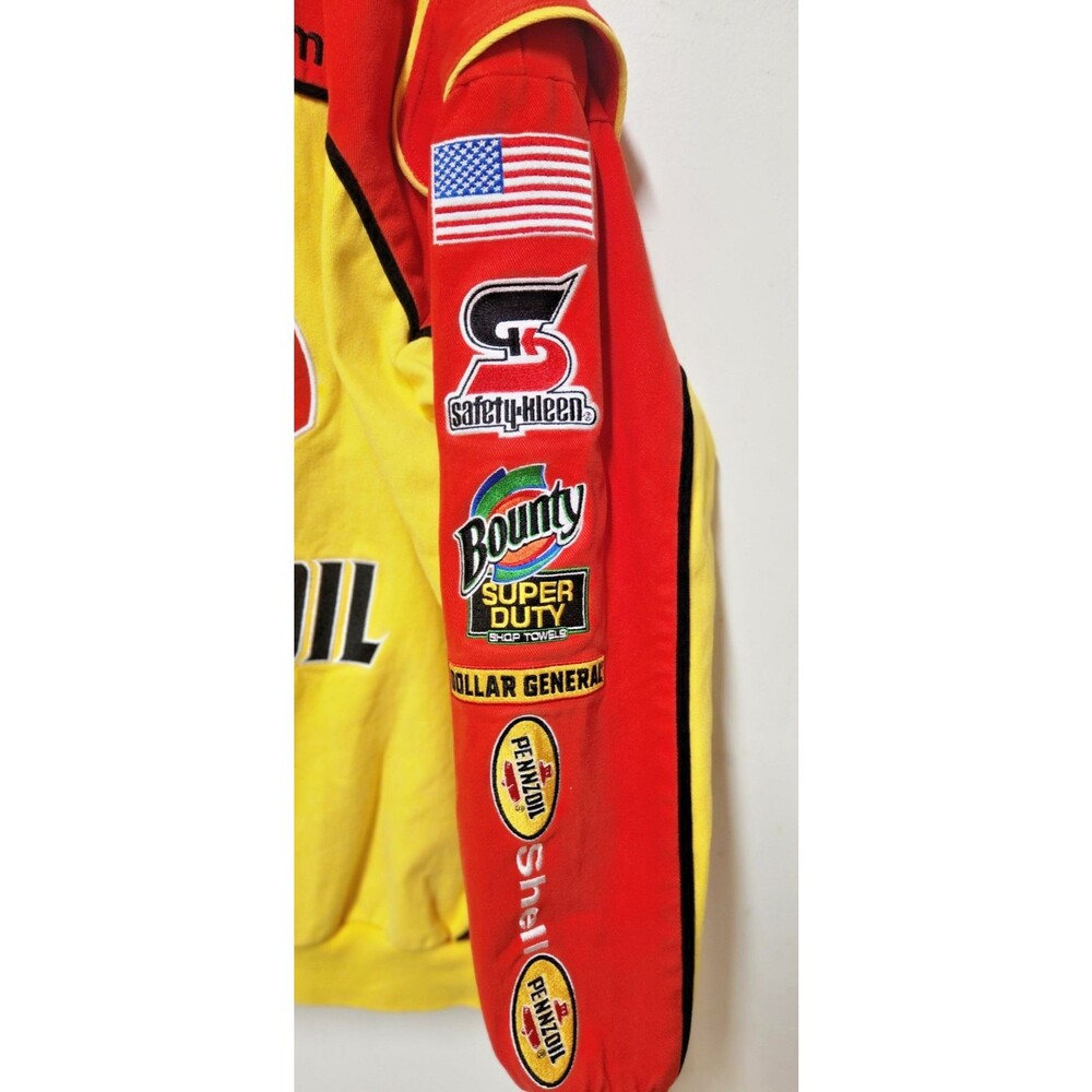 Kevin Harvick #29 Penzoil Shell Coat Jacket Size XL Chase Authentic Drivers Line - Picture 8 of 16